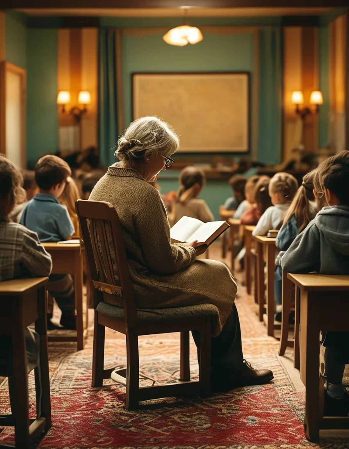 Teacher Posture During Read-Aloud Time: Why the Low Rug Chair Wrecks Your Lower Back